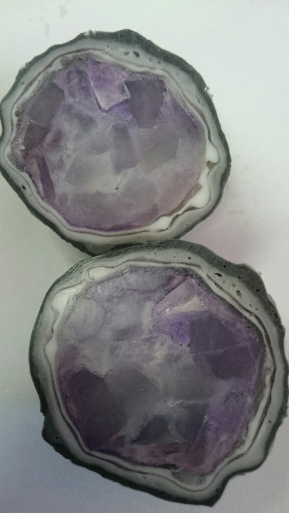 Geode Amethyst Gem Specimen Soap Bar